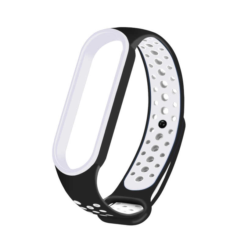 Xiaomi Uyumlu Mi Band 5 Dama Silikon Kordon-No4