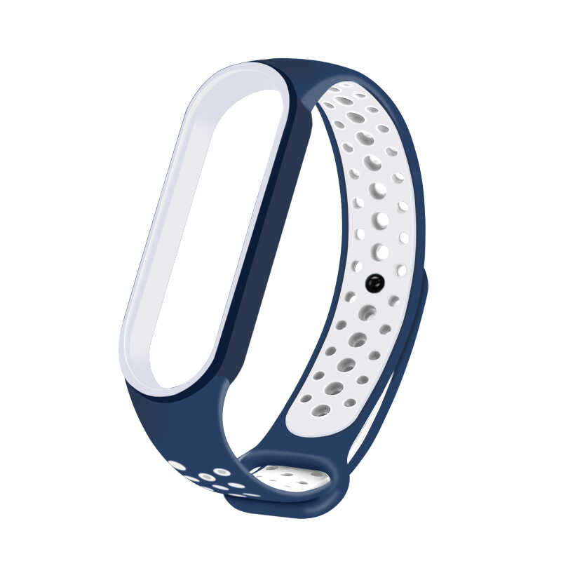 Xiaomi Uyumlu Mi Band 5 Dama Silikon Kordon-No6