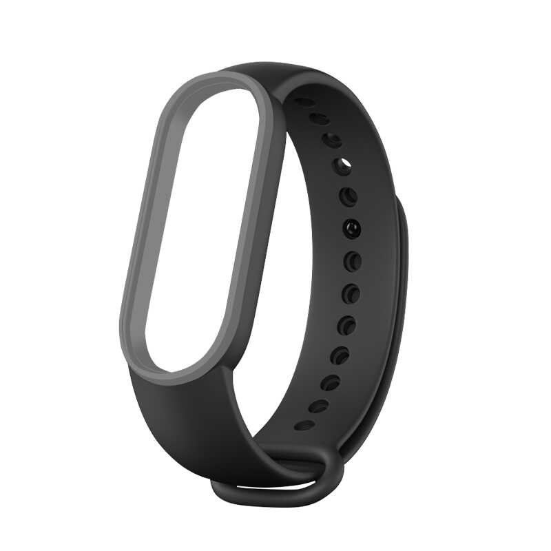 Xiaomi Uyumlu Mi Band 5 KRD-24 Silikon Kordon-No8