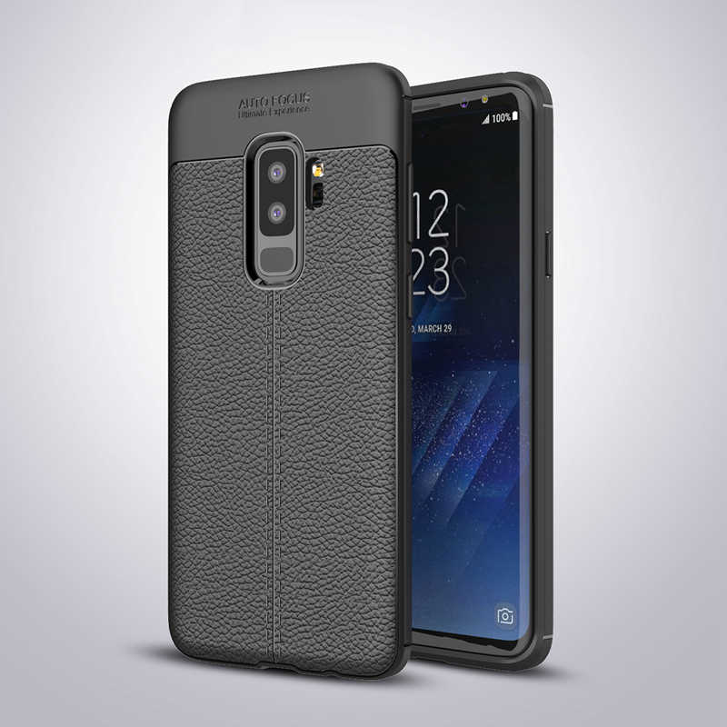 Galaxy Uyumlu S9 Plus Kılıf Tuhatu Ceku Silikon Kapak