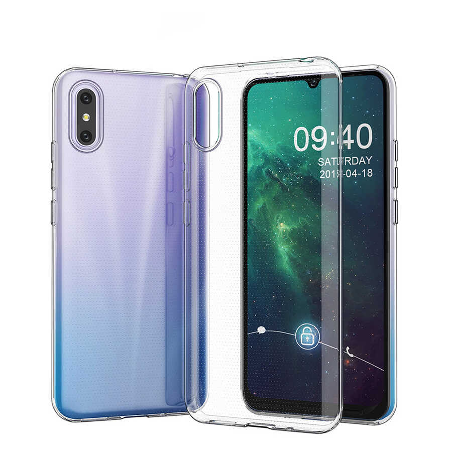 Xiaomi Uyumlu Redmi 9A Kılıf Tuhatu Süper Silikon Kapak