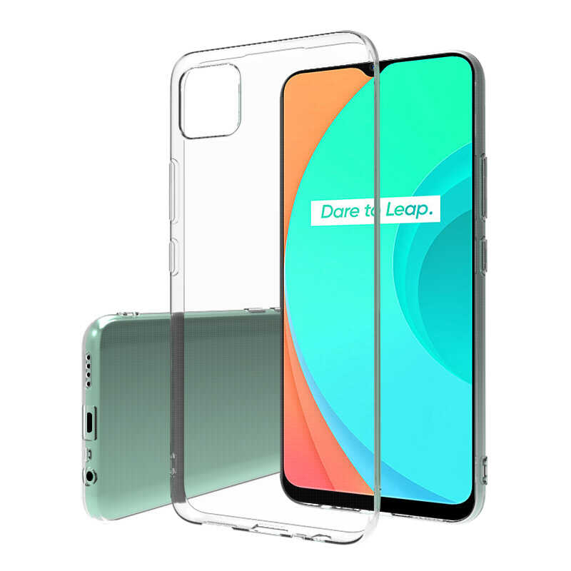 Realme C11 Kılıf Tuhatu Süper Silikon Kapak