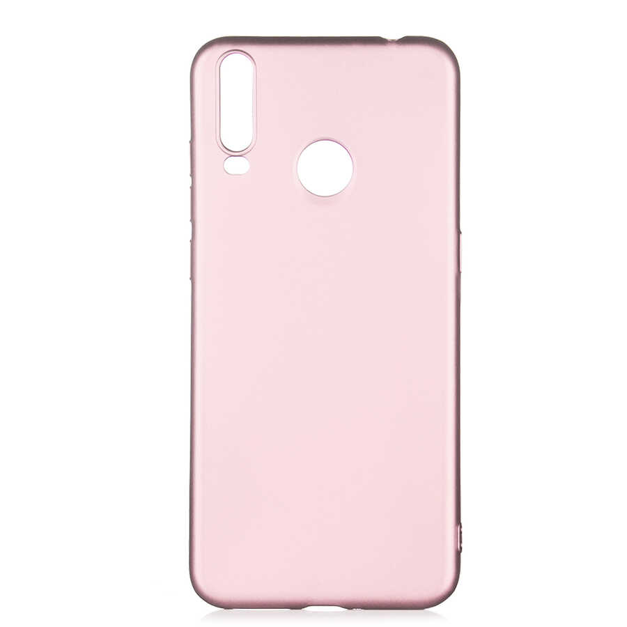 General Mobile 10 Kılıf Tuhatu Marino Silikon Kapak-Rose gold