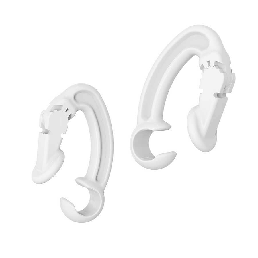 Airpods Uyumlu Tuhatu Earhook Kulaklık Tutucu Aparat-Beyaz