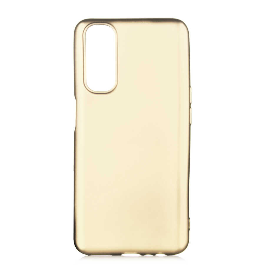 Realme 7 Kılıf Tuhatu Marino Silikon Kapak-Gold