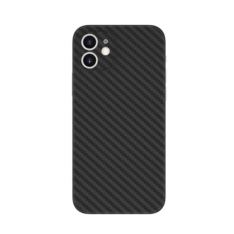 iPhone Uyumlu 12 Kılıf ​​​​​Wiwu Skin Carbon PP Kapak