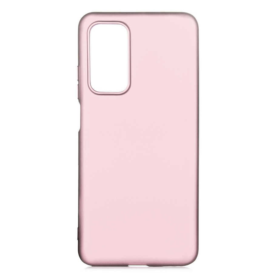 Xiaomi Uyumlu Mi 10T 5G Kılıf Tuhatu Marino Silikon Kapak-Rose gold