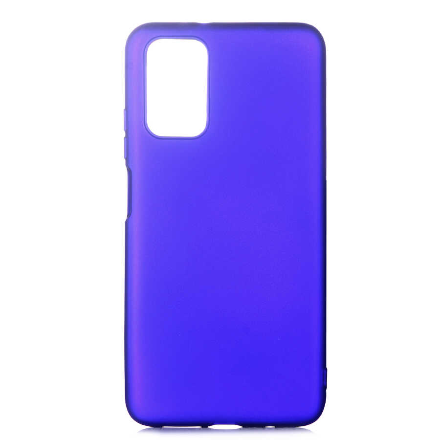 Xiaomi Uyumlu Redmi 9T Kılıf Tuhatu Marino Silikon Kapak-Saks mavi