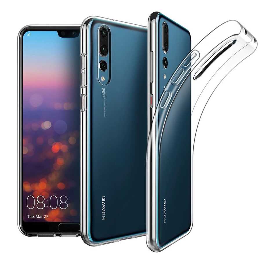 Huawei Uyumlu P20 Pro Kılıf Tuhatu Süper Silikon Kapak