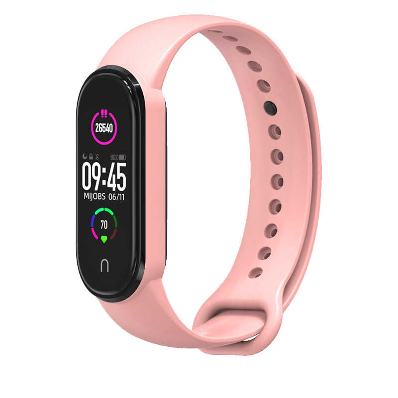 Xiaomi Uyumlu Mi Band 6 Tuhatu Klasik Kordon-No12