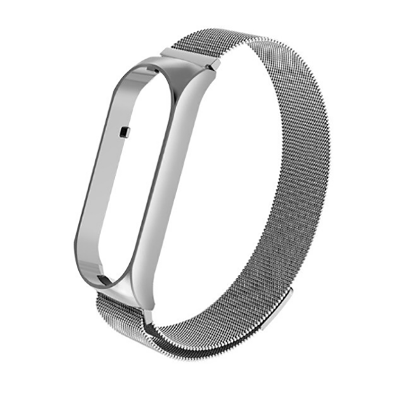 Xiaomi Uyumlu Mi Band 6 Tuhatu Fire Metal Kordon