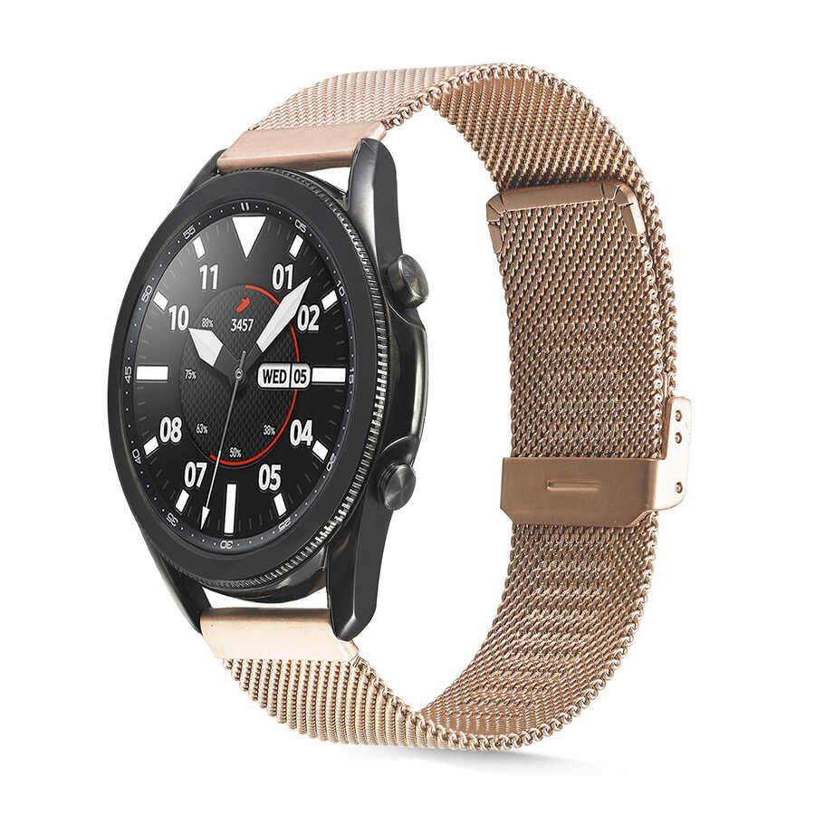 Gear S3 KRD-45 22mm Metal Kordon-Rose gold