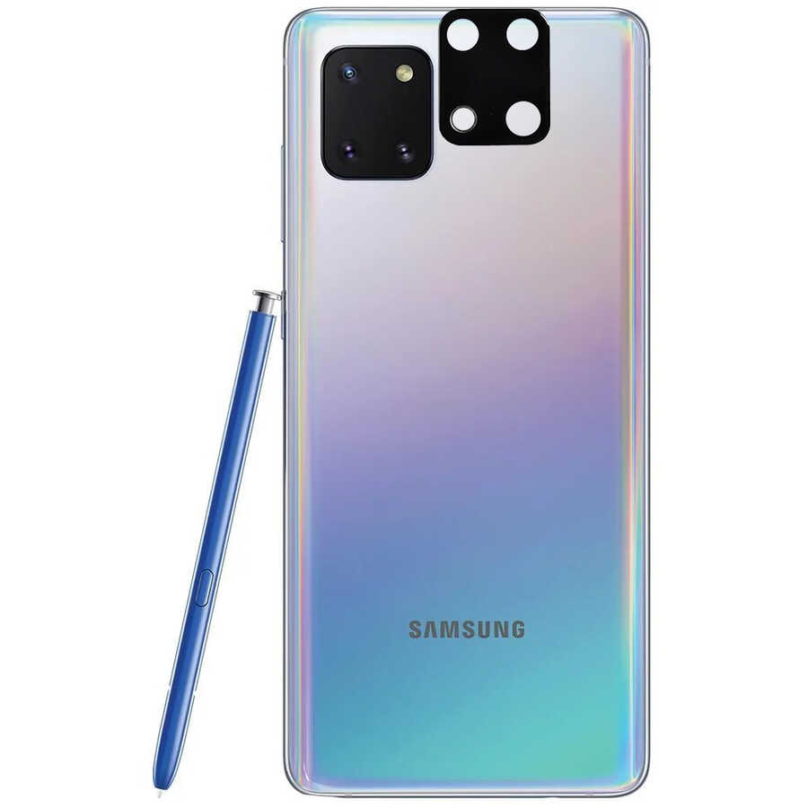 Galaxy Uyumlu A81 (Note 10 Lite) Tuhatu 3D Kamera Camı