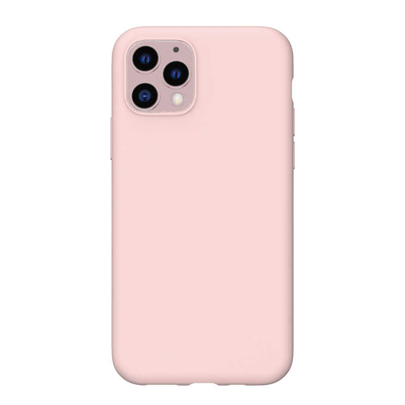 iPhone Uyumlu 11 Pro Kılıf Benks Silikon Kapak-Pembe