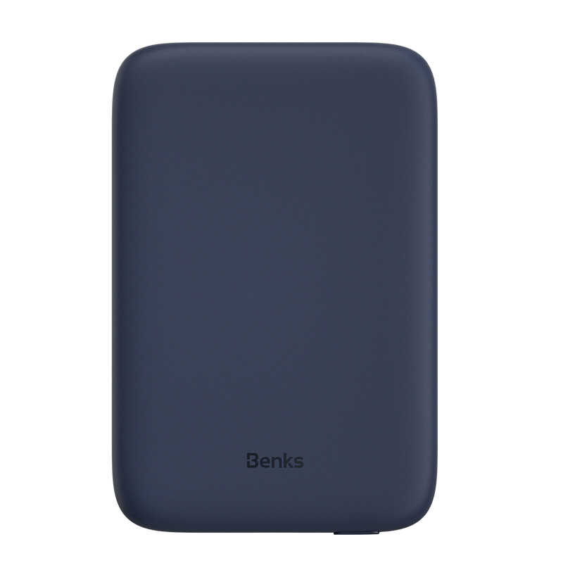 Benks MP01 Magsafe Magnetic Slim Powerbank 5000 Mah-Mavi