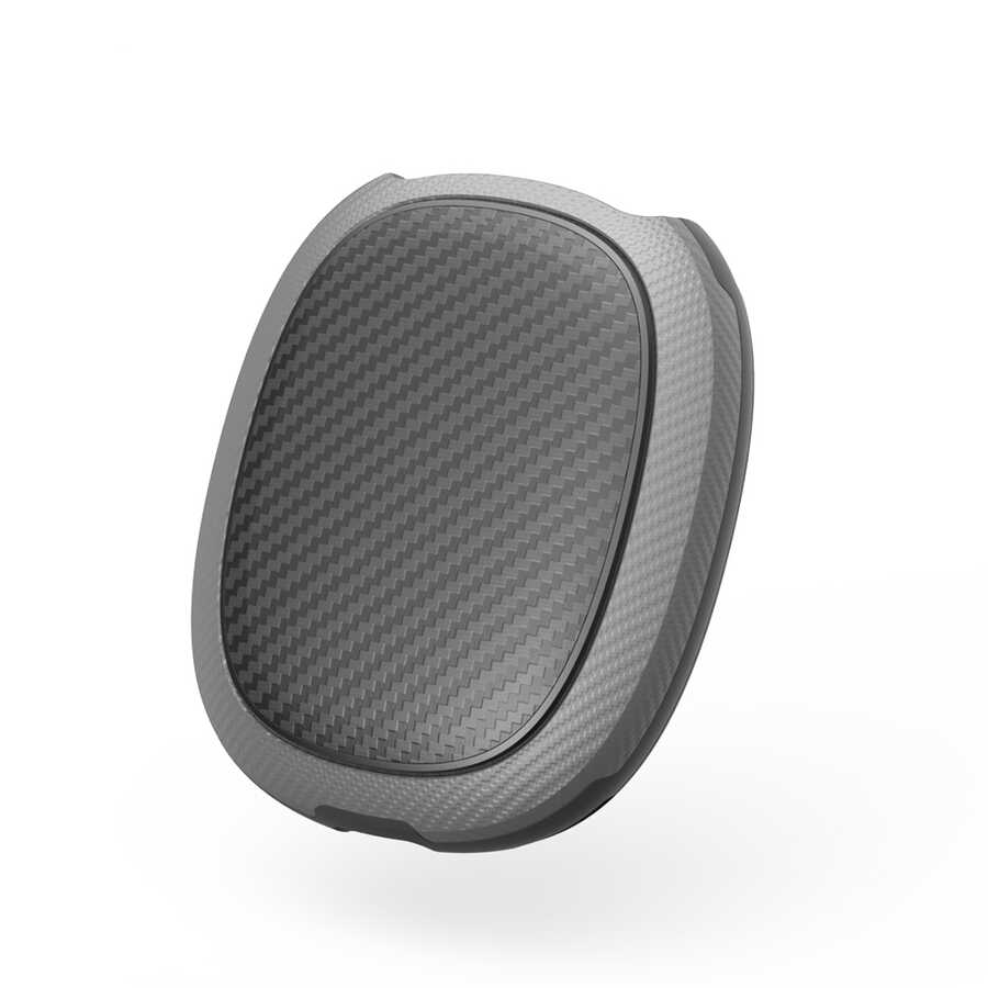 Airpods Uyumlu Max Wiwu Armor Carbon Koruyucu Kılıf​-Gri