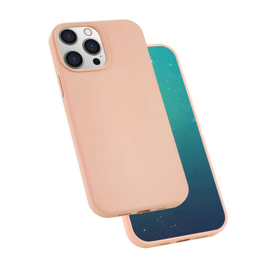 iPhone Uyumlu 13 Pro Kılıf Tuhatu Silk Silikon