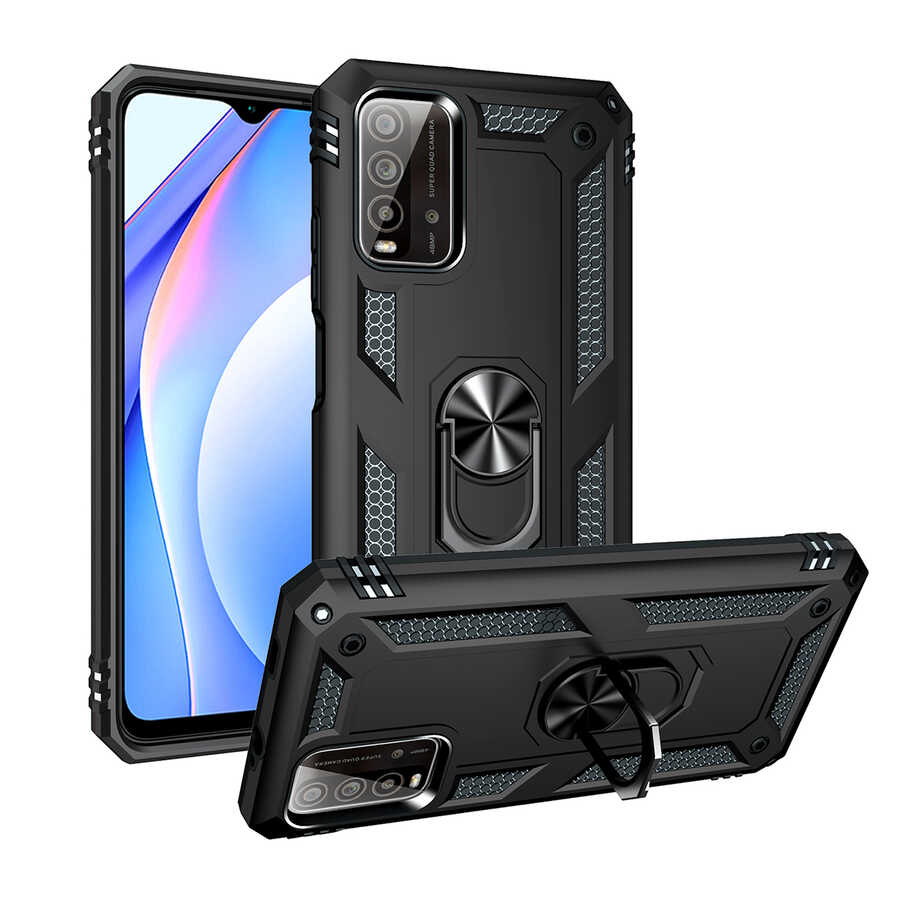 Xiaomi Uyumlu Redmi 9T Kılıf Tuhatu Tank Kapak