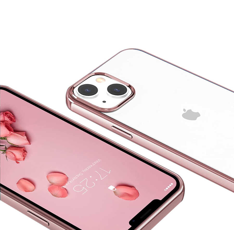 iPhone Uyumlu 13 Kılıf Tuhatu Leader Kapak-Pembe