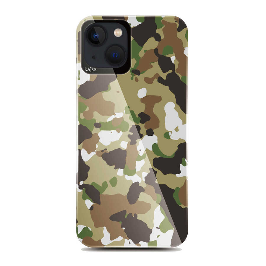 iPhone Uyumlu 13 Kılıf Kajsa Camo Kapak-No2