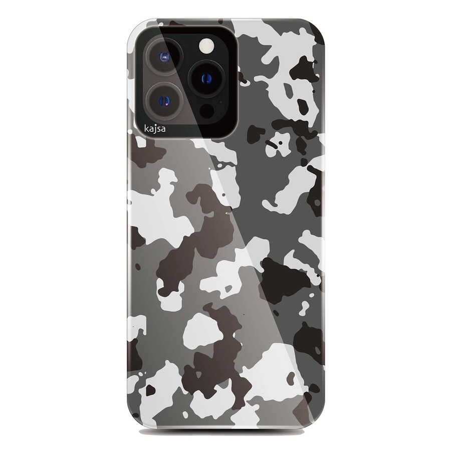 iPhone Uyumlu 13 Pro Kılıf Kajsa Camo Kapak-No1