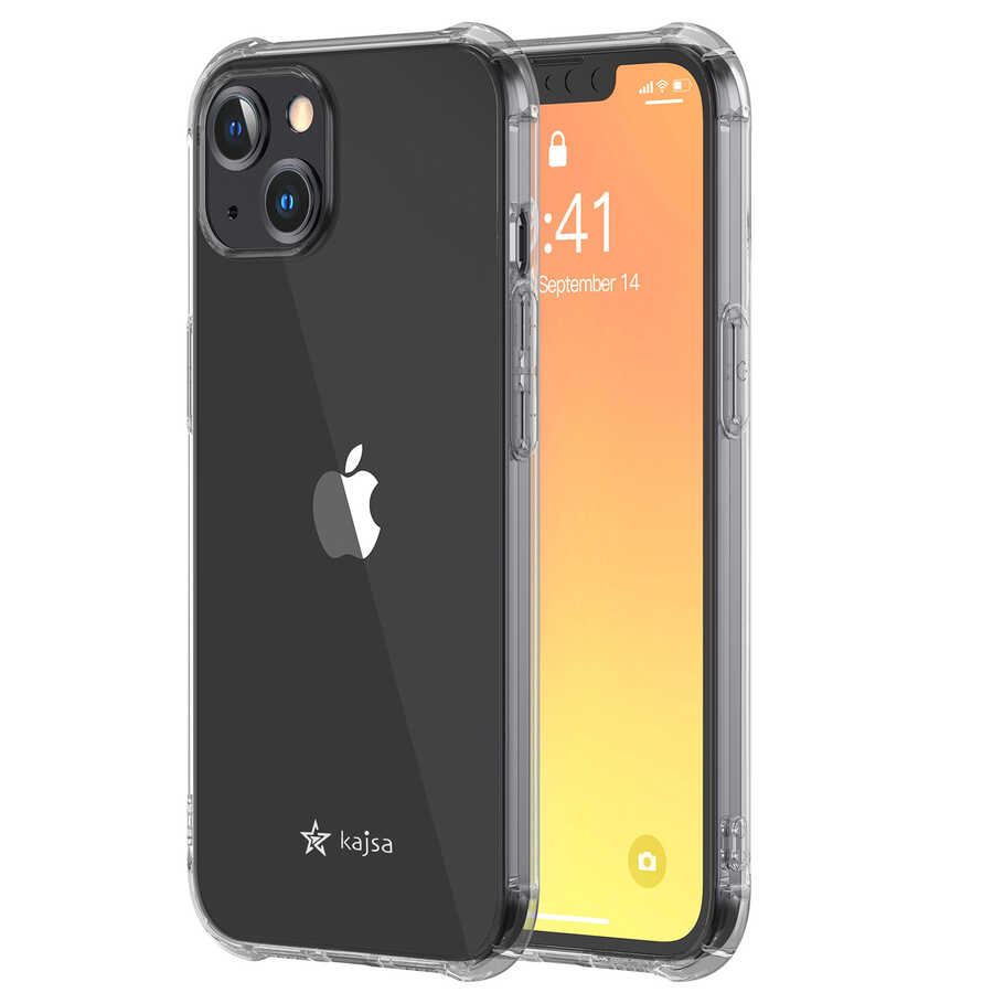 iPhone Uyumlu 13 Kılıf Kajsa Transparent Kapak