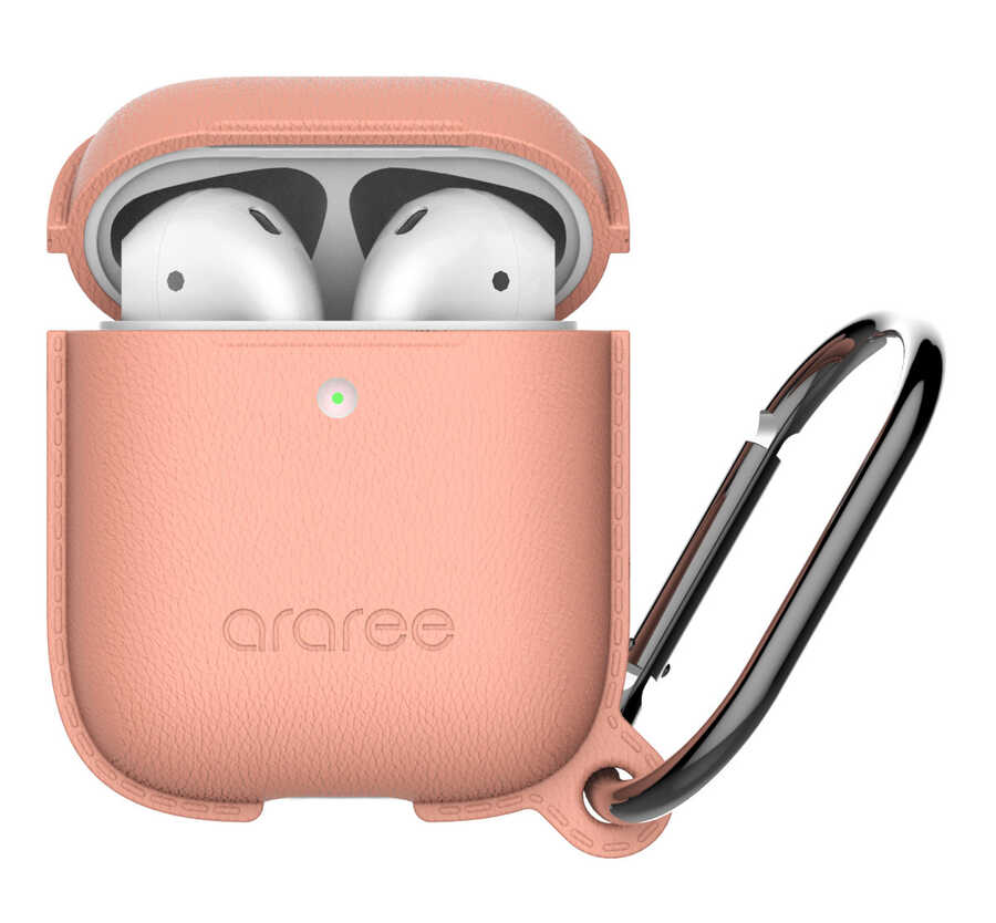 Airpods Uyumlu Kılıf Araree Pops Kapak-Pembe