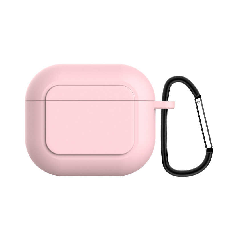 Airpods Uyumlu 3. Nesil Kılıf Tuhatu Airbag 23 Kılıf-Pembe açık