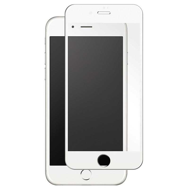 iPhone Uyumlu 8 Plus Tuhatu Fiber Nano Ekran Koruyucu-Beyaz