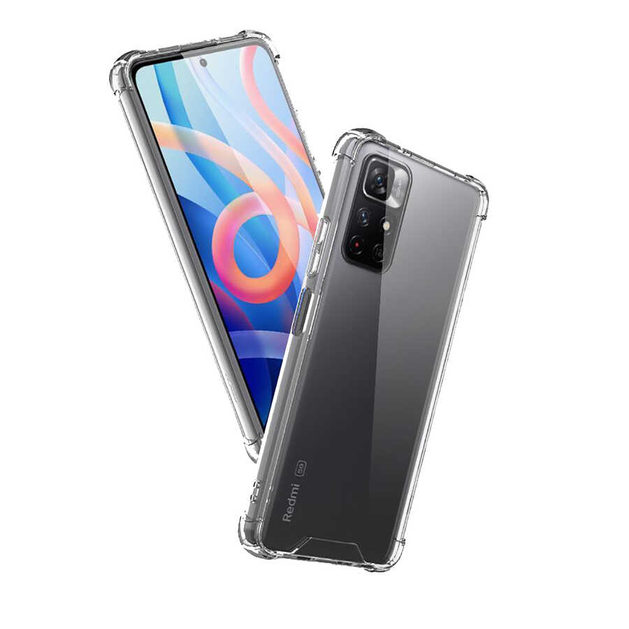 Xiaomi Uyumlu Redmi Note 11T 5G Kılıf Tuhatu Nitro Anti Shock Silikon