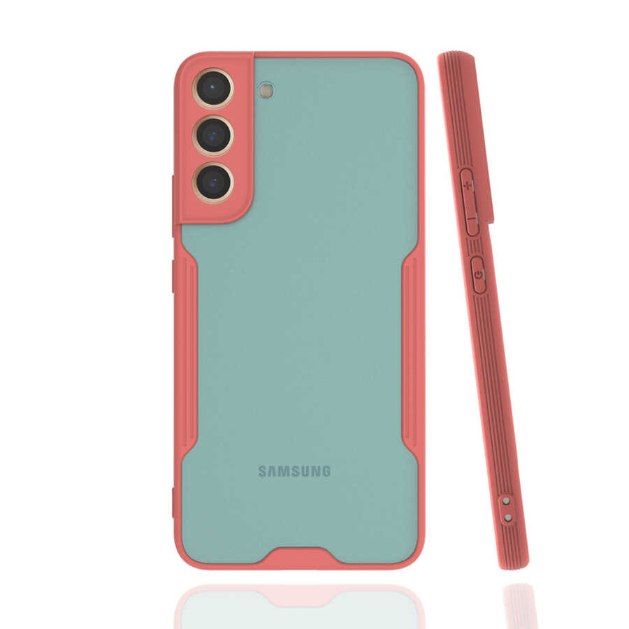 Galaxy Uyumlu S22 Plus Kılıf Tuhatu Parfe Kapak-Pembe