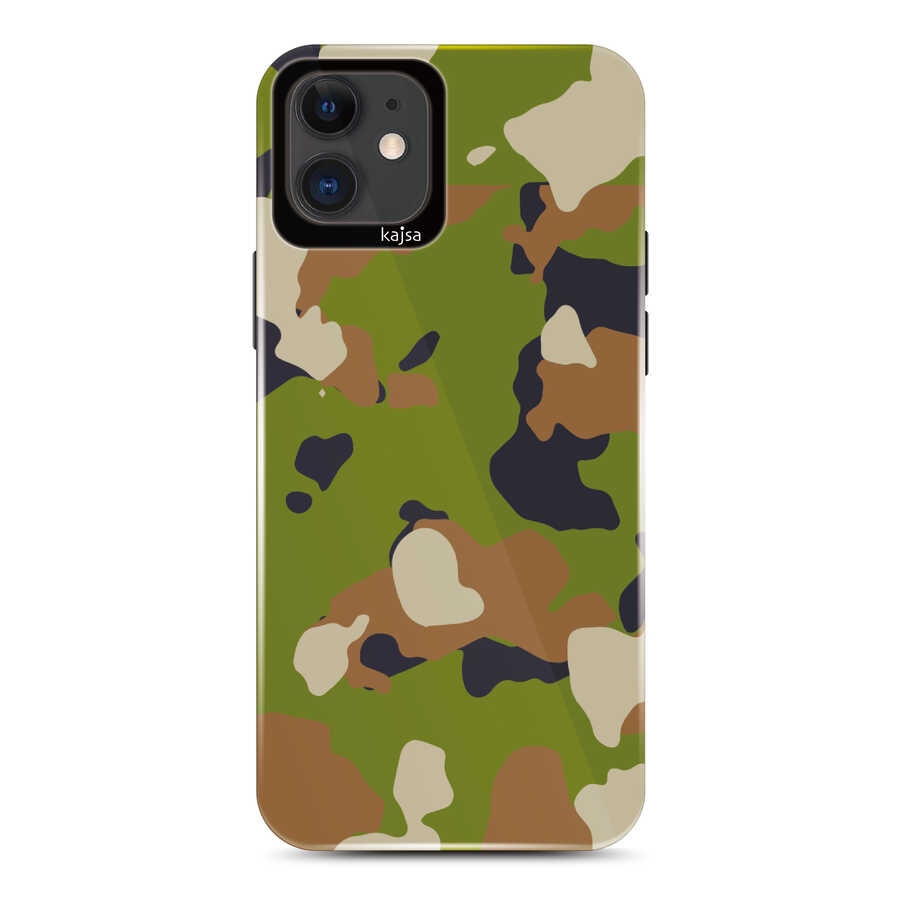 iPhone Uyumlu 11 Kılıf Kajsa Camo Kapak