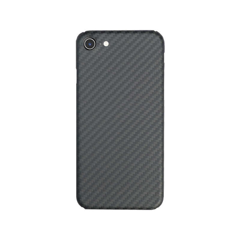 iPhone Uyumlu SE 2022 Kılıf ​​​​​Wiwu Skin Carbon PP Kapak