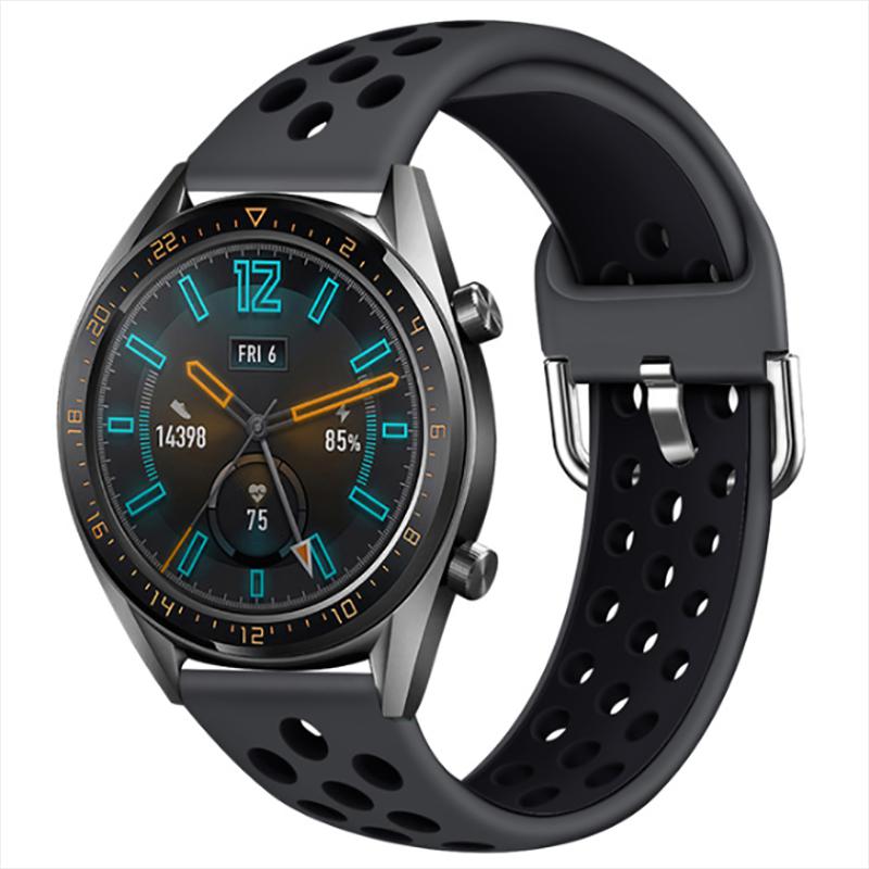 Huawei Uyumlu Watch GT 3 46mm KRD-10 Silikon Kordon-No2