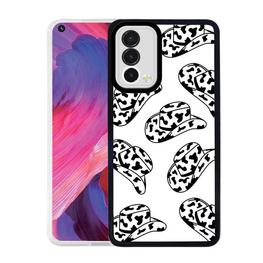 Oppo A74 4G Kılıf Tuhatu M-Fit Desenli Kapak-Hat no5