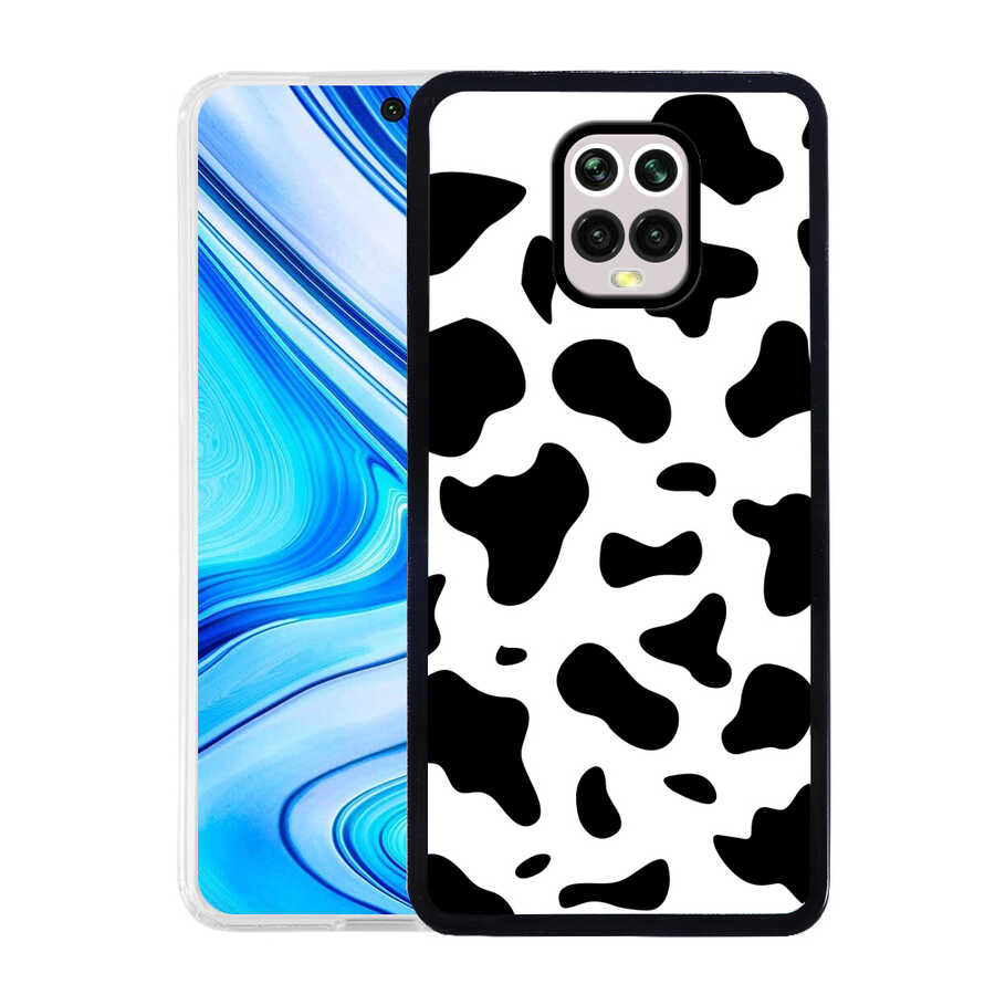 Xiaomi Uyumlu Redmi Note 9 Pro Kılıf Tuhatu M-Fit Desenli Kapak-Cow no1