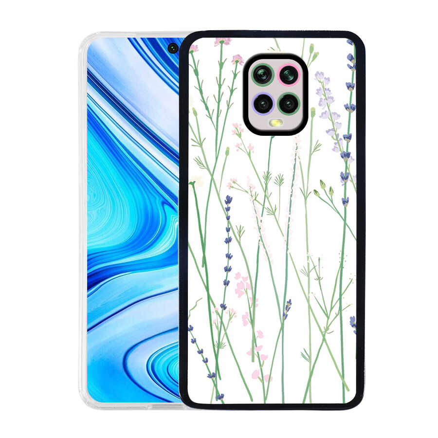 Xiaomi Uyumlu Redmi Note 9 Pro Kılıf Tuhatu M-Fit Desenli Kapak-Flower no4