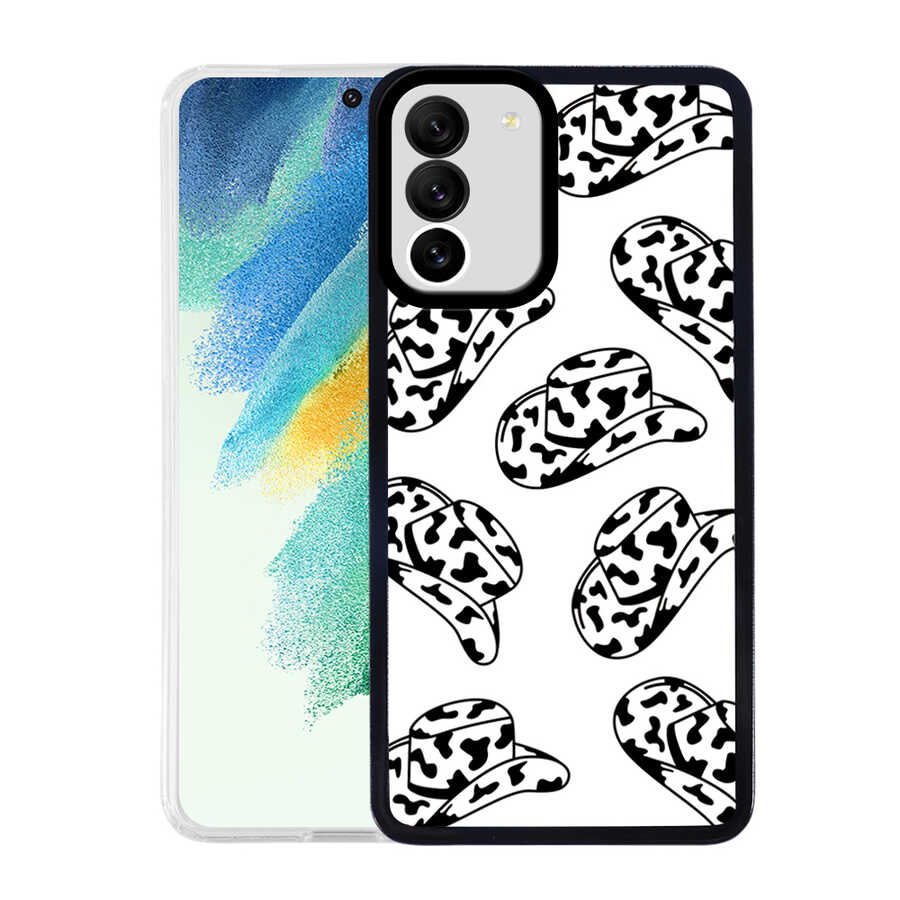 Galaxy Uyumlu S21 FE Kılıf Tuhatu M-Fit Desenli Kapak-Hat no5