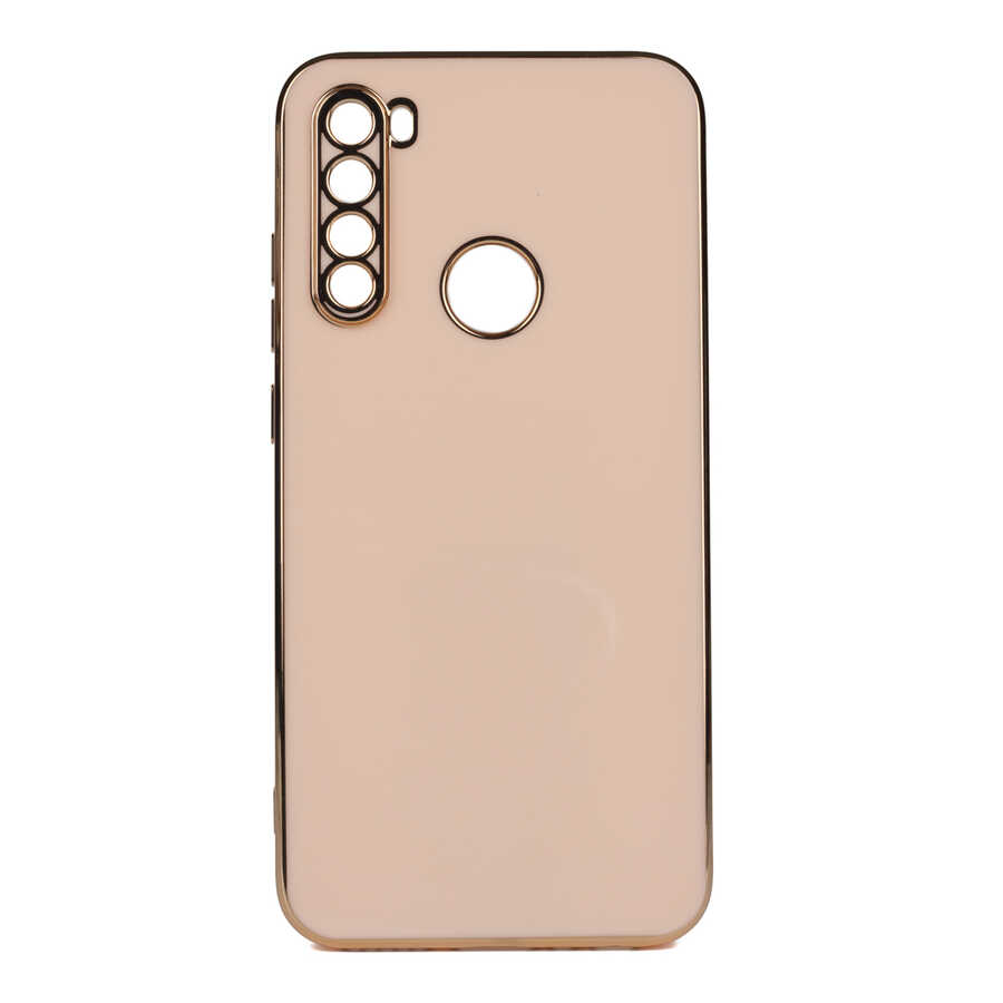 Xiaomi Uyumlu Redmi Note 8 Kılıf Tuhatu Bark Kapak-Rose gold