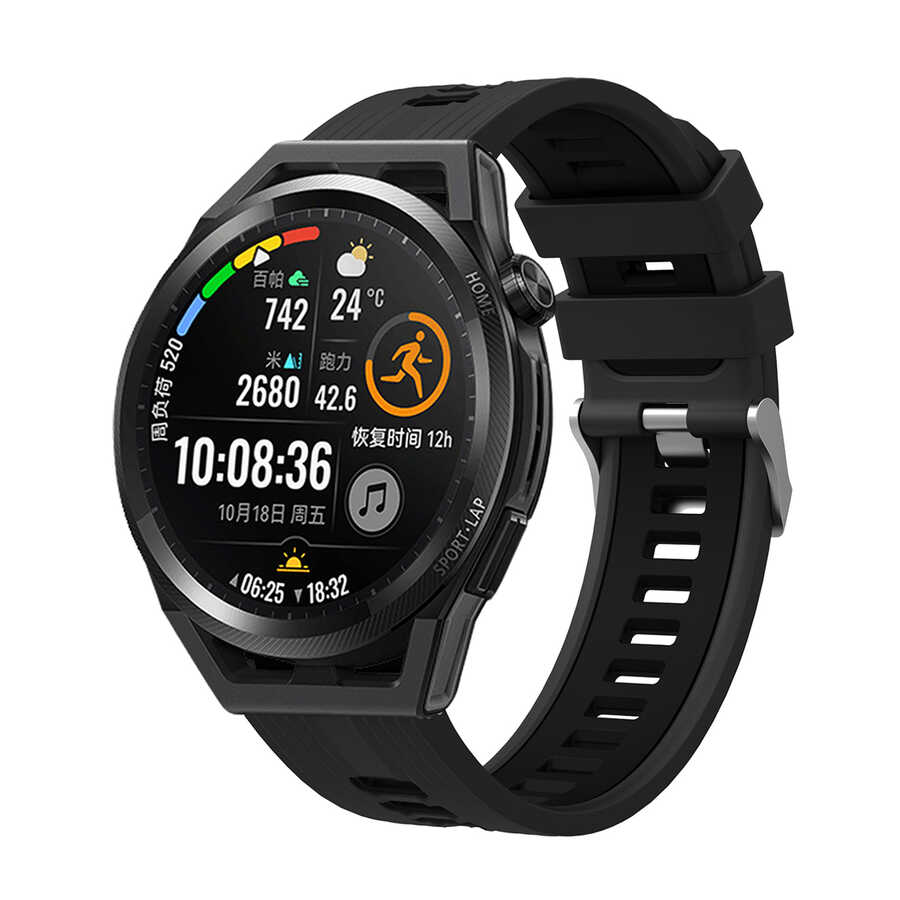 Gear S3 Walk Silikon Kordon-Siyah