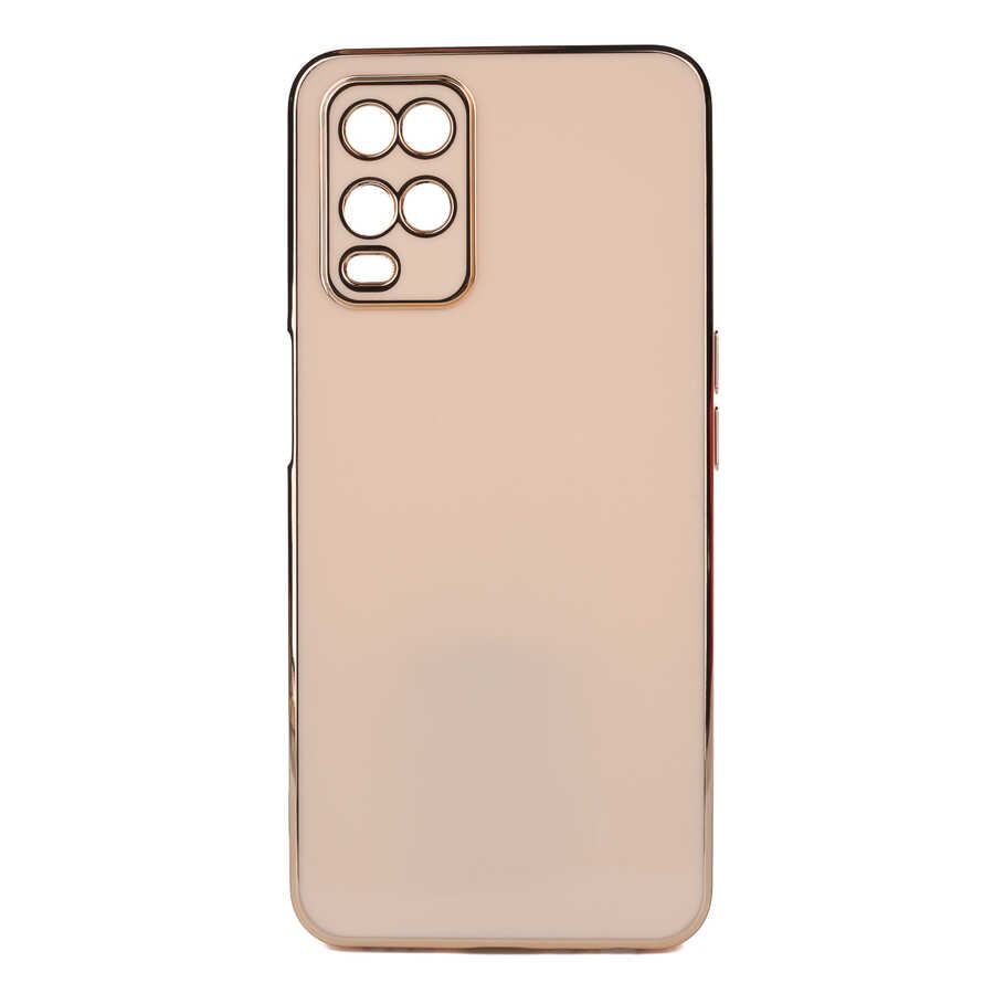 Oppo A54 4G Kılıf Tuhatu Bark Kapak-Rose gold