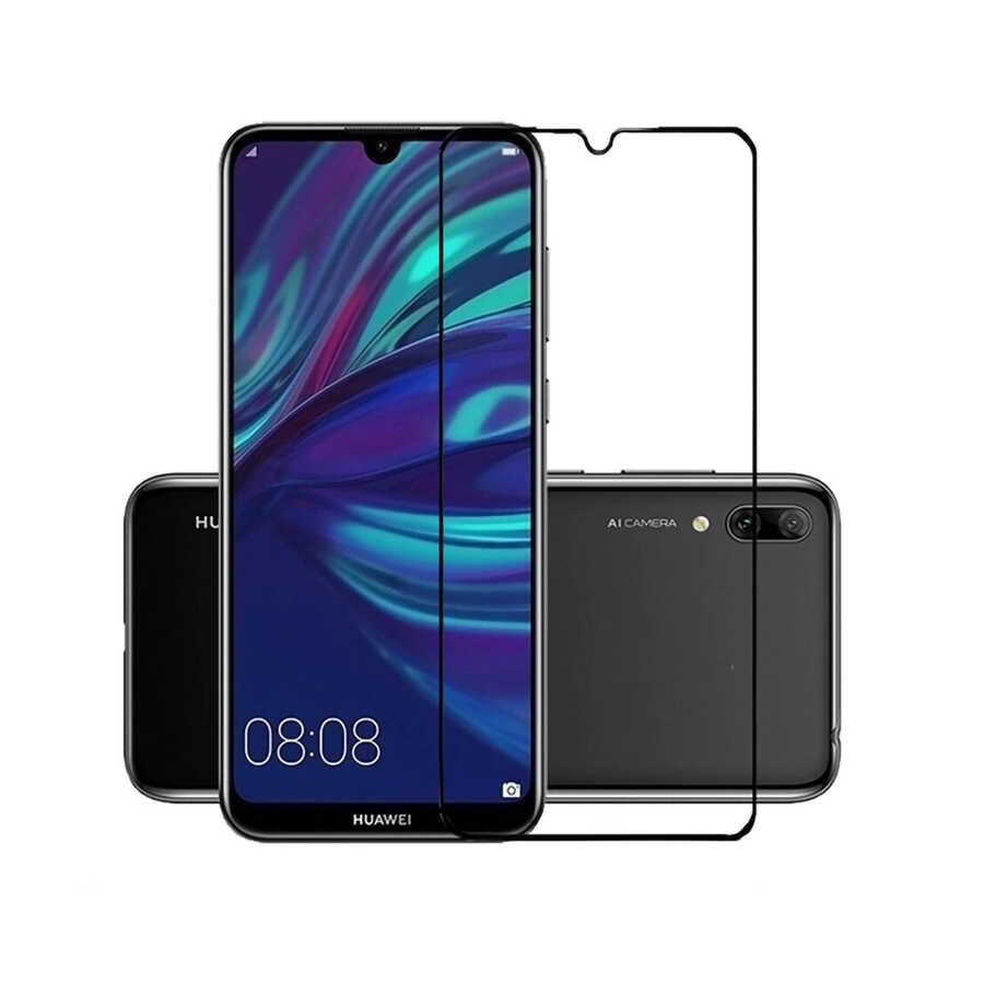 Huawei Uyumlu Y6S 2019 Marin 5D Cam Ekran Koruyucu