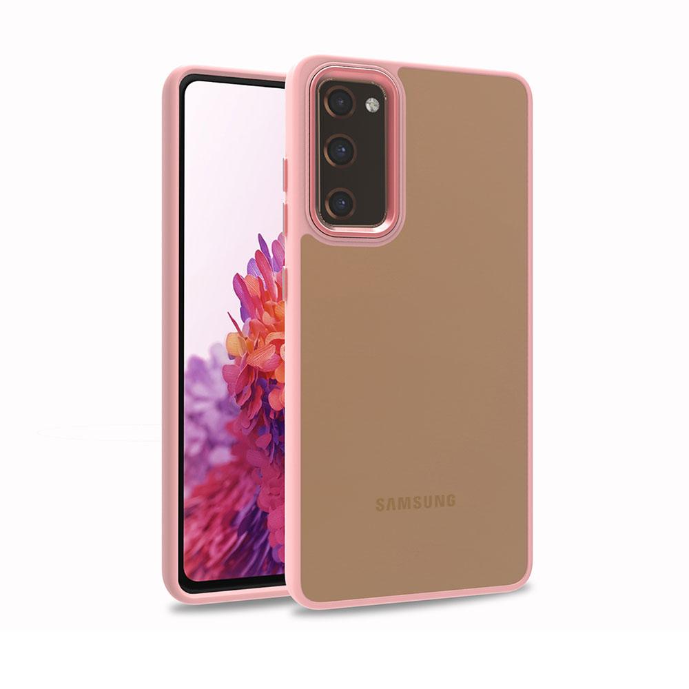 Galaxy Uyumlu S20 FE Kılıf Tuhatu Flora Kapak-Rose gold