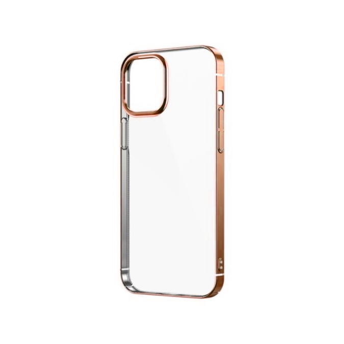 iPhone Uyumlu 12 Kılıf Tuhatu Sun Kapak-Rose gold