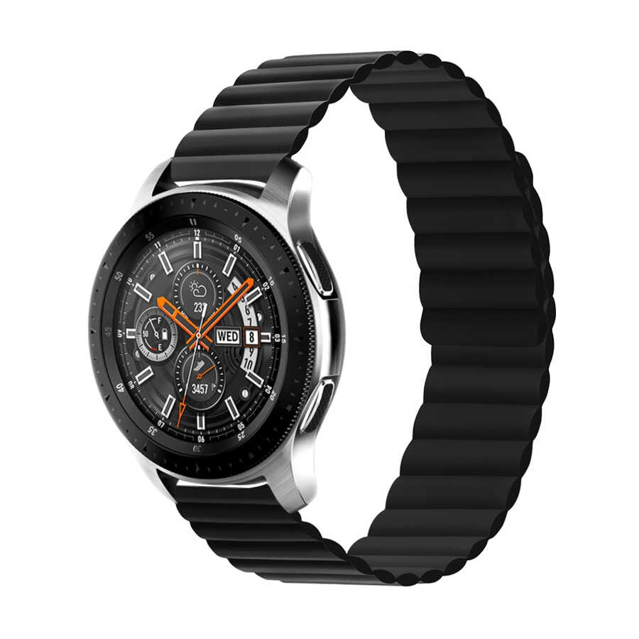 Galaxy Uyumlu Watch Active 2 40mm KRD-52 Kordon-Siyah