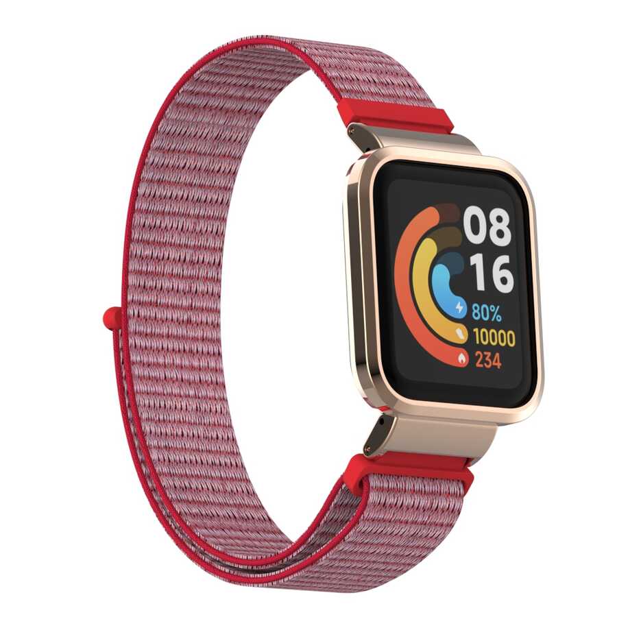 Xiaomi Uyumlu Redmi Watch (Mi Watch Lite) Tuhatu KRD-61 Hasır Kordon-No20