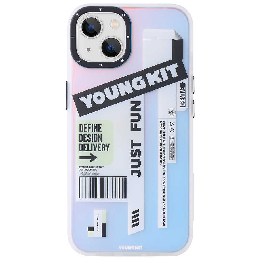 iPhone Uyumlu 13 Kılıf YoungKit Fashion Culture Time Serisi Kapak