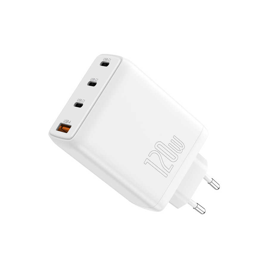 Wiwu TR257-AEU Mini GaN Tech 120W Power Adaptör