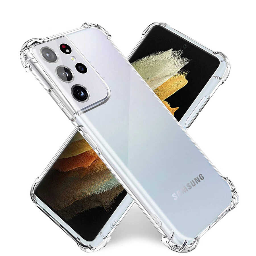 Galaxy Uyumlu S22 Ultra Kılıf Tuhatu Kamera Korumalı Nitro Anti Shock Silikon