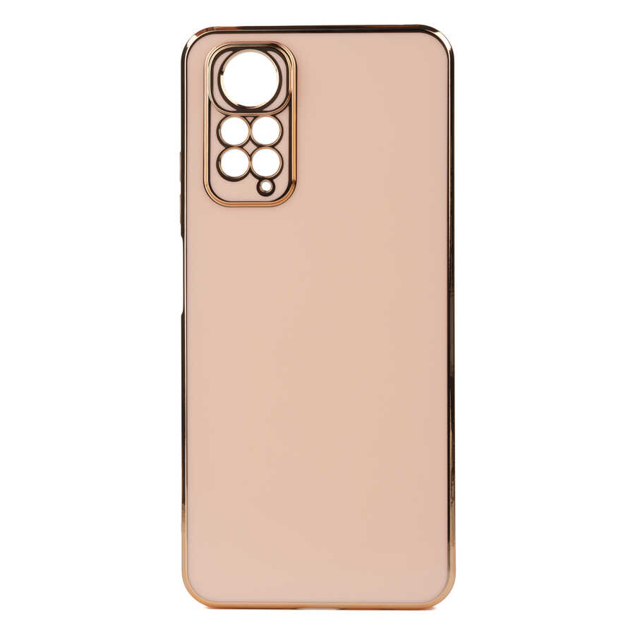 Xiaomi Uyumlu Redmi Note 11 Global Kılıf Tuhatu Bark Kapak-Rose gold